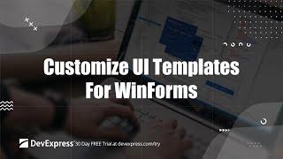 Customize UI Templates for WinForms - Display a Character Counter in the Edit Box