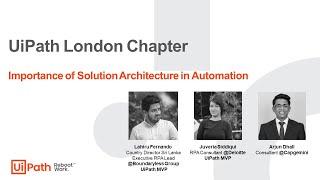 Importance of Solution Architecture in Automation