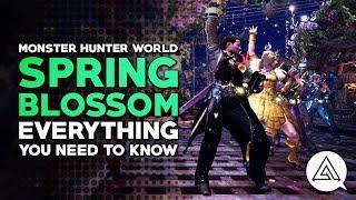 Monster Hunter World | Spring Blossom Event Everything You Need to Know