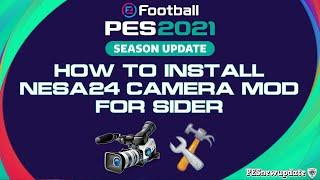 How to Install Camera Mod for PES 2021