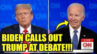 Biden CRUSHES Question Trump REFUSED To Answer At Debate