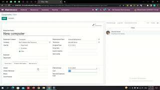 How to manage equipment and maintenance in Odoo 15