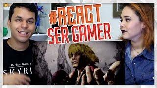 REACTION!!! Ser Gamer...(SOMOS 3 MILHÕES) (Zangado)