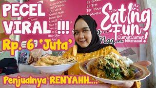 PECEL VIRAL !!! HARGA 6 'JUTA' | Eatingfun Eps. 12 | Kuliner Kediri