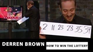 Derren Predicts Lottery Numbers | HOW TO WIN THE LOTTERY | Derren Brown