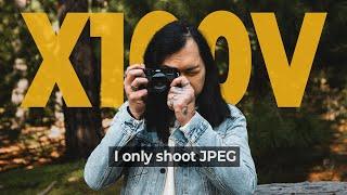 I only shoot JPEG with this camera | Fuji X100V (not so technical review)