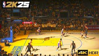 NBA 2K25 (PC) GAMEPLAY - WARRIORS vs LAKERS [4K UHD]