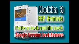 HOW TO BYPASS/ GOOGLE ACCOUNT /FRP OF NOKIA 3 BY FRP TOOLS##