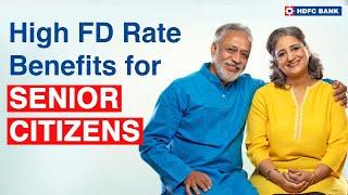 Benefits of Fixed Deposits For Senior Citizens | HDFC Bank