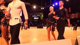 00178 WDSF World Open Latin ,round 2. Austrian Open Championship 2017