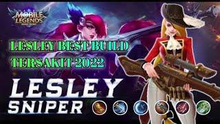 BUILD hero lesley hyper TERSAKIT 2022 | LESLEY TOP GLOBAL | MOBILE LEGENDS