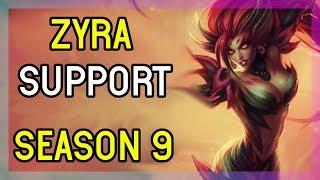 SEASON 9 ZYRA SUPPORT - DIAMOND - LEAGUE OF LEGENDS