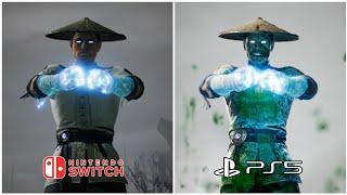 Mortal Kombat 1 - Switch vs Ps5 Fatality Graphics Comparison