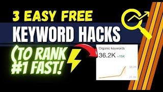  I Found 3 FREE Ways to Rank for 36K Keywords!