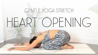 Heart Opening Yoga to BREATHE WITH EASE | 30 Day Yoga Challenge 2022 | DAY 7