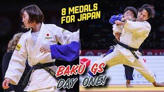 Baku Judo GS 2025   Day 1 Highlights