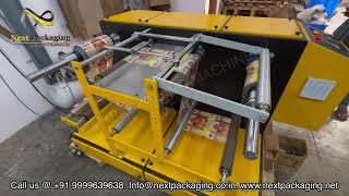 Winder Rewinder with Batch Coding and Label Applicator  Efficient Packaging Solution, Next Packaging