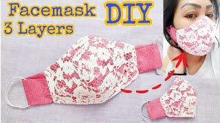 Diyclothfacemas|newstylefacemask |Howtomakefacemaskathome |Fabricfacemask|Riceldiy