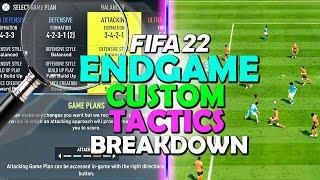 The BEST endgame custom tactics in FIFA 22!