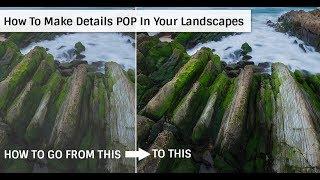 Photoshop Tutorial - How to make details POP in your Landscapes