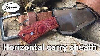 DIY: Horizontal carry sheath