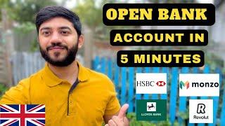 How To Open a Bank Account in UK  Open Bank in just 5 Minutes  #student #bank #uk #repost