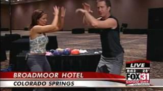 Scott Cole demonstrates Tai Chi on Fox's Good Morning Colorado