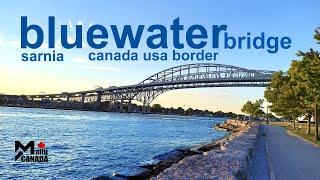 Bluewater Bridge USA Border I Canada USA Border I Sarnia I Mallu Canada