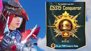 I REACHED CONQUEROR ONLY USING PISTOLS!! | PUBG Mobile