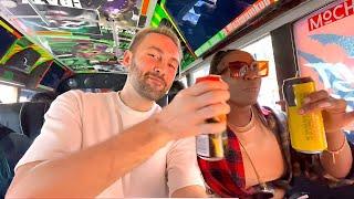 Foreigners Party on Buses for 8 Hours in Nairobi Kenya 