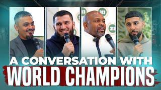 Q&A with Artur Beterbiev, Roy Jones.Jr and Shabaz Masoud