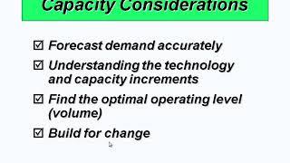 Capacity and Constraint Management Ch3