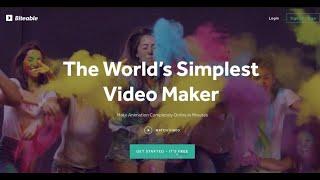Biteable tutorial for beginners  - Simplest Video Maker (pls use headset or speaker)