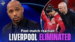 PSG knock Liverpool out of the Champions League! | Thierry Henry and Carragher reaction | UCL Today