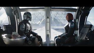 Din & Bo-Katan arrive at Plazir-15 - The Mandalorian Season Three (2023)