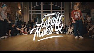 BBOY PRO BATTLE ↔ Uz Rock vs All Inclusive ↔ 1'4 ↔ TAKE IT MAKE IT 5 ↔ #takeitmakeit5 #bmvideo