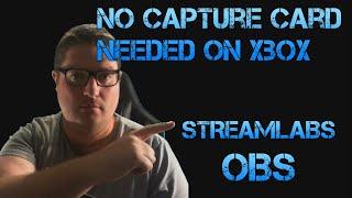 How to Stream your Xbox to Streamlabs OBS WITHOUT a Capture Card!!