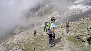 sentieri della valle d'Aosta Cervinia (Valtornenche) - rif. Duca degli Abruzzi - croce