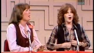 Debralee Scott exposes her breasts on "Password Plus" game show from 1979