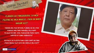 planado BA pangbubudol sa mga pilipino ng mga marcos, para ba maka nakaw ulit or maka Ganti?