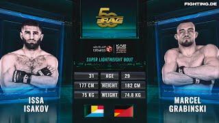 FREE FIGHT: Marcel Grabinski vs Issa Isakov @Brave CF 50 - FIGHTING