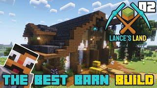 Lance's Land SMP - A Medieval ANIMAL BARN!