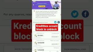 kreditbee loan unlock kaise kare l kreditbee loan locked open l kreditbee loan kaise le l kreditbee