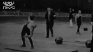 Kettlebell Bent Press at Olympic Games in Athens, 1896 | SIMPLEXSTRONG