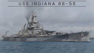 USS Indiana BB-58 (Battleship)