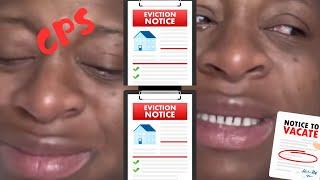 | PEACH MCINTYRE FACING ANOTHER EVICTION‼️CPS SHOWS UP TO HER HOME AGAIN |