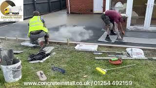 How to Imprinted Stamped concrete