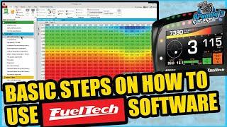How to Use FuelTech ecu Software (FT450, FT550, FT550 lite, FT600)