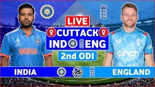 India vs England 2nd ODI Live Commentary | IND vs ENG 2nd ODI Live Hindi Commentary