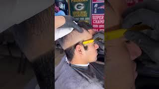 How I Blend the last Line of a Mid/High Fade #barber #haircut #fade #barbershop